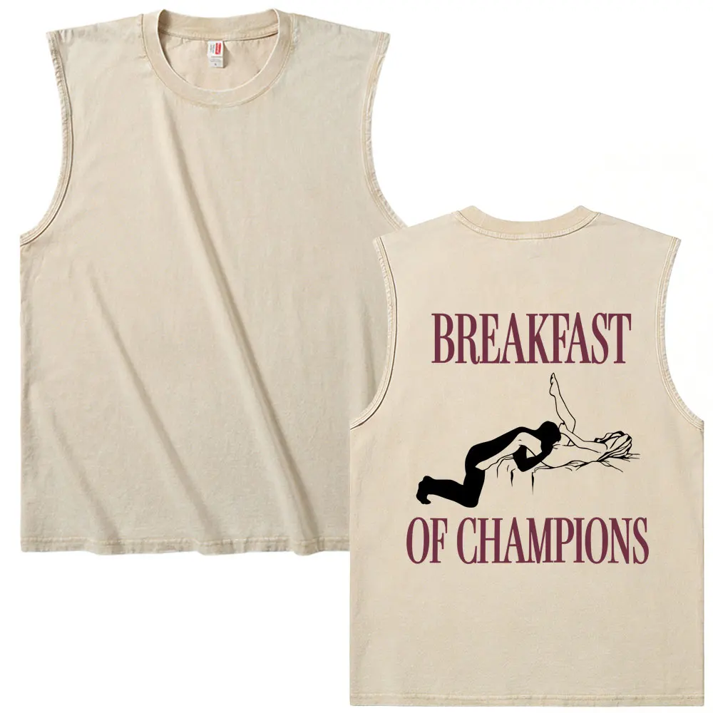 Breakfast Inappropriate Funny Graphic Vintage Washed Tank Tops Men Women Clothing Adult Casual Humor Novelty Sleeveless T Shirt
Breakfast Inappropriate Funny Graphic Vintage Washed Tank Tops Men Women Clothing Adult Casual Humor Novelty Sleeveless T Shirt