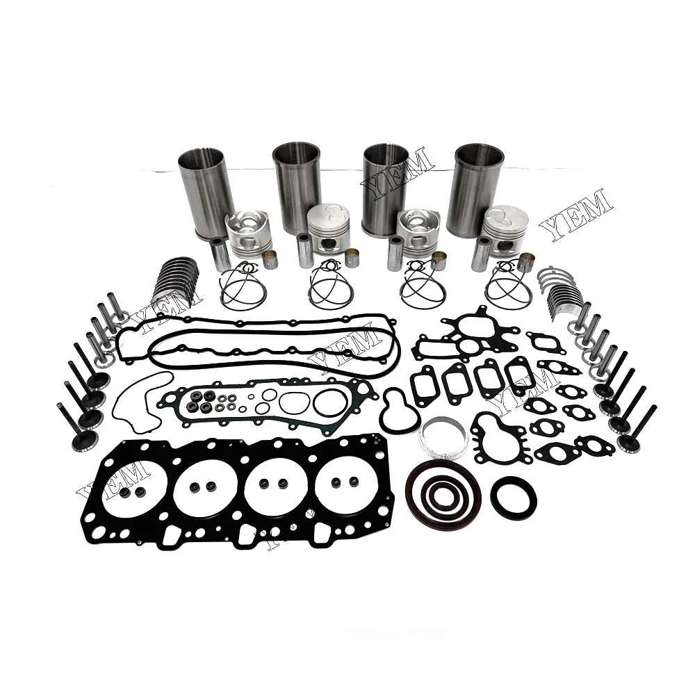 1KZ OVERHAUL KIT CYLINDER LINER KIT WITH BEARING GASKET KIT AND VALVE FOR TOYOTA ENGINE.
1KZ OVERHAUL KIT CYLINDER LINER KIT WITH BEARING GASKET KIT AND VALVE FOR TOYOTA ENGINE.