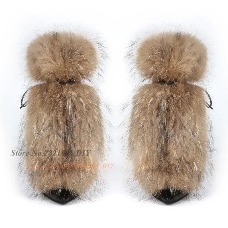 Thin Heeled Pointed Toe Soft Fur Mid Calf Boots Stiletto Heels Lace Up Ankle Straps Fashion Short Boots Women Shoes
Thin Heeled Pointed Toe Soft Fur Mid Calf Boots Stiletto Heels Lace Up Ankle Straps Fashion Short Boots Women Shoes