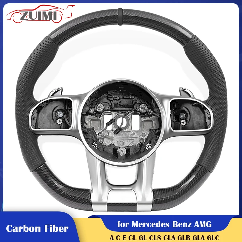 Carbon Fiber Steering Wheel Full set for Mercedes Benz A C E CL GL C E CLS CLA A GLB GLA GLC W204 W205 W213 W212 W220 W221 W222
Carbon Fiber Steering Wheel Full set for Mercedes Benz A C E CL GL C E CLS CLA A GLB GLA GLC W204 W205 W213 W212 W220 W221 W222
