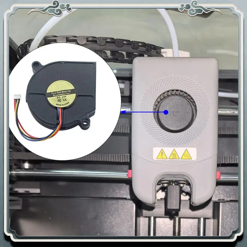 Premium Extruder Cooling Fan For Flashforge Adventurer 5M Pro Fan For 5M Pro Extruder Hotend
Premium Extruder Cooling Fan For Flashforge Adventurer 5M Pro Fan For 5M Pro Extruder Hotend