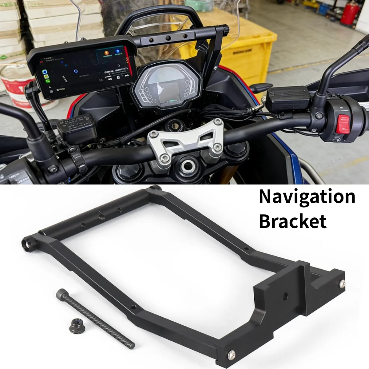 For Tiger Sport 660 2022 2023 2024 2025 New Motorcycle Windshield Navigation Plate Bracket GPS Mount Stand Support Phone Holder
For Tiger Sport 660 2022 2023 2024 2025 New Motorcycle Windshield Navigation Plate Bracket GPS Mount Stand Support Phone Holder