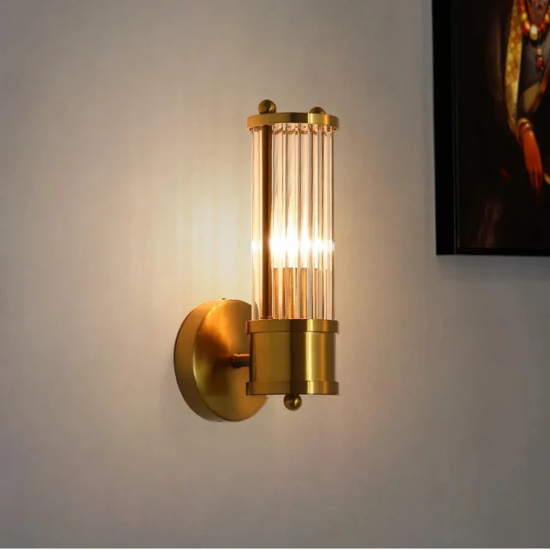 Modern Crystal Led Brass Wall Light for Bedroom Living Dining Room Corridor Lighting Decoration Indoor Decoration Wall Lamps
Modern Crystal Led Brass Wall Light for Bedroom Living Dining Room Corridor Lighting Decoration Indoor Decoration Wall Lamps