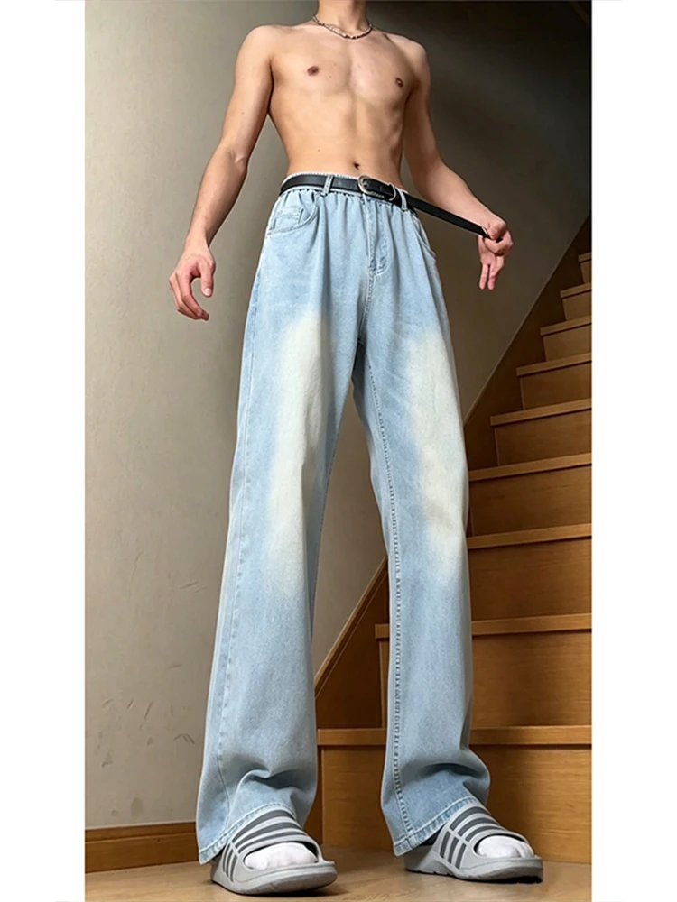 Ice Silk Straight Leg Jeans Men's Summer Lenzing Lyocell Loose Drapey Wide Leg Pants Casual Loose Fit Youthful
Ice Silk Straight Leg Jeans Men's Summer Lenzing Lyocell Loose Drapey Wide Leg Pants Casual Loose Fit Youthful