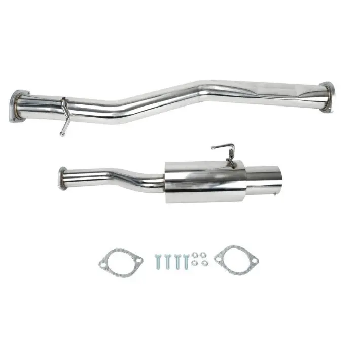 Catback Exhaust System 3" Pipe 4.5" Flat Tip for 2003-2008 Nissan 350Z INFINITI G35 Stainless Exhaust Header Manifold
Catback Exhaust System 3" Pipe 4.5" Flat Tip for 2003-2008 Nissan 350Z INFINITI G35 Stainless Exhaust Header Manifold