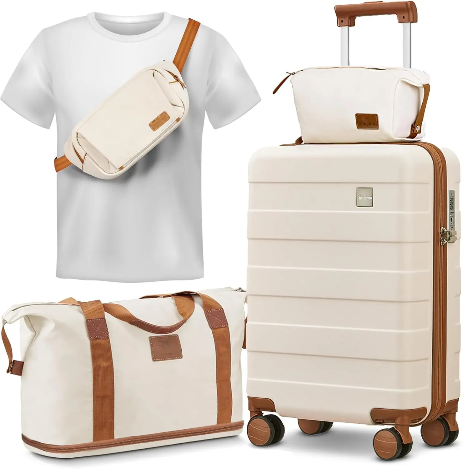 Airline Approved 20 Inch Hardside Carry-on Luggage with Spinner Wheels, TSA Lock, Lightweight Travel Suitcase
Airline Approved 20 Inch Hardside Carry-on Luggage with Spinner Wheels, TSA Lock, Lightweight Travel Suitcase