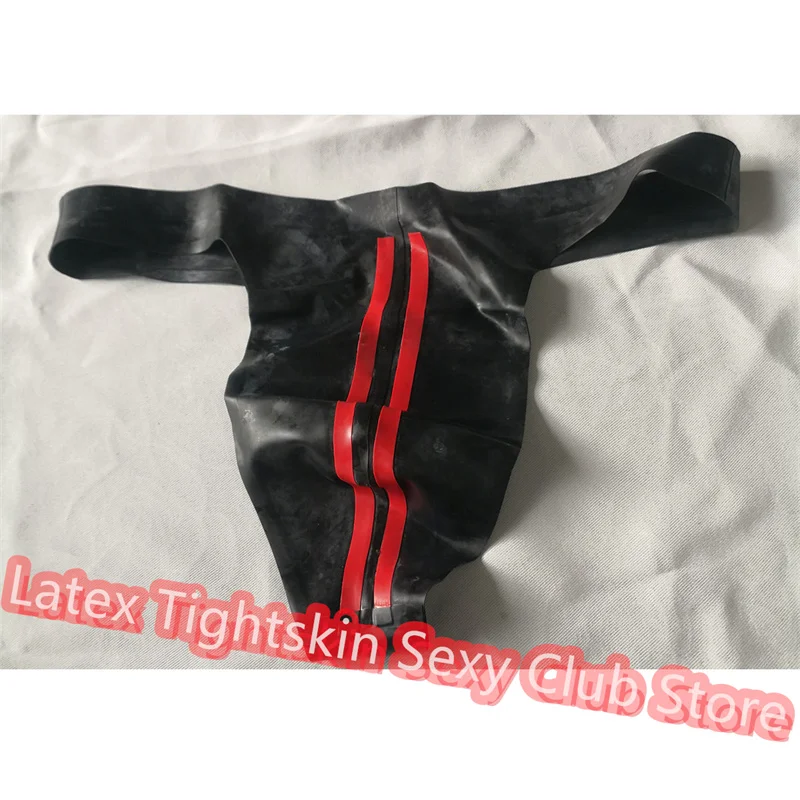 Men Latex Briefs Black with Red Sexy Fetish Shorts Handmade Underwear Club Wear for Men Cosplay Costumes
Men Latex Briefs Black with Red Sexy Fetish Shorts Handmade Underwear Club Wear for Men Cosplay Costumes