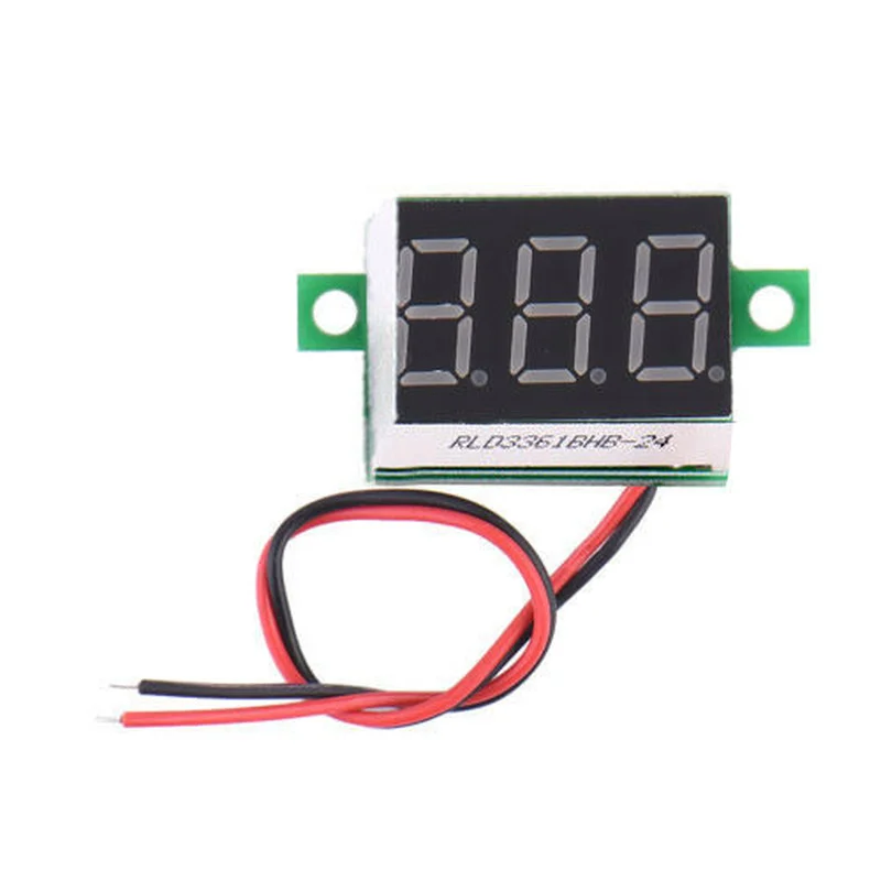 1pcs Electric LCD Digital Panel Voltmeter Volt Meter DC 4.5-30V Panel Volt Tester Detector Monitor 2 Wire Car Monitor Panel
1pcs Electric LCD Digital Panel Voltmeter Volt Meter DC 4.5-30V Panel Volt Tester Detector Monitor 2 Wire Car Monitor Panel