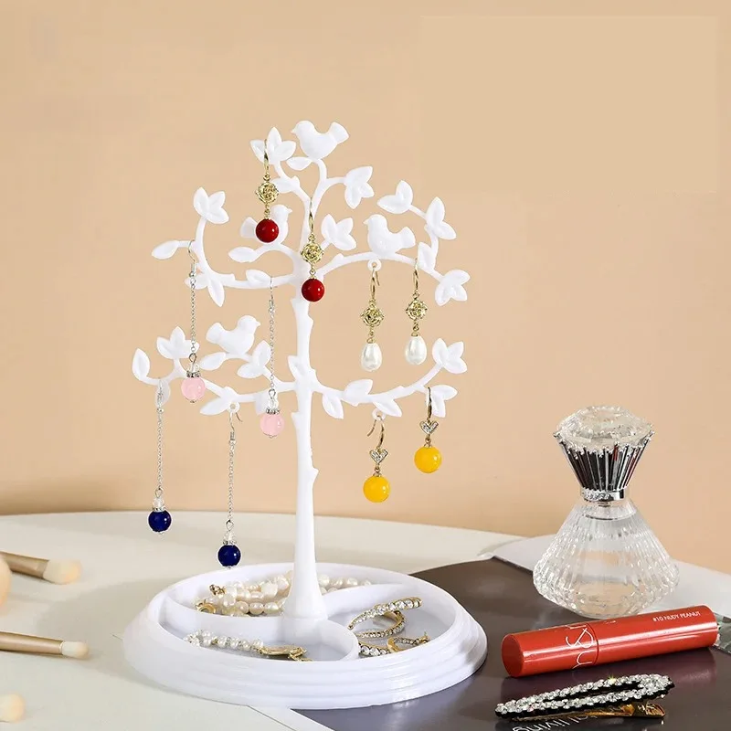 Tree-shaped Jewelry Display Stand, Earring Holder, Modern Home Vanity Decorative Storage with Tray
Tree-shaped Jewelry Display Stand, Earring Holder, Modern Home Vanity Decorative Storage with Tray