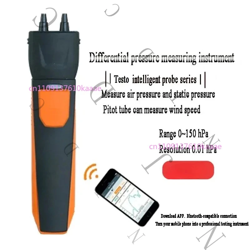 510I Differential Pressure Measuring Instrument With Smartphone Operation 0560 1510 510I
510I Differential Pressure Measuring Instrument With Smartphone Operation 0560 1510 510I