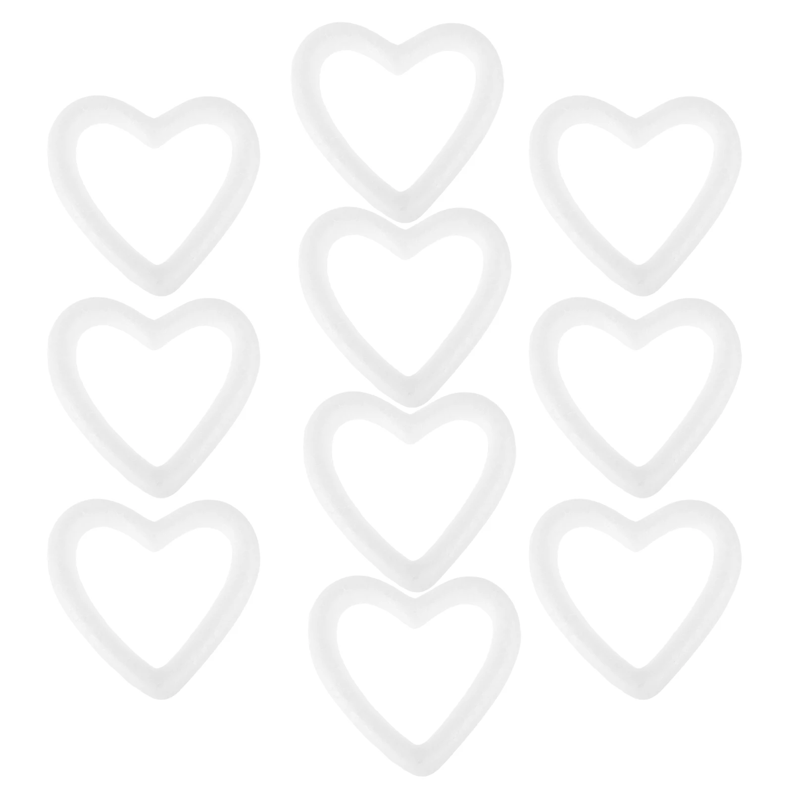 10 Pcs Decorative Circles 8cm Craft DIY Shapes Elegant Hollow Design Foam Foam Heart Wreaths Shapes Lightweight Soft
10 Pcs Decorative Circles 8cm Craft DIY Shapes Elegant Hollow Design Foam Foam Heart Wreaths Shapes Lightweight Soft