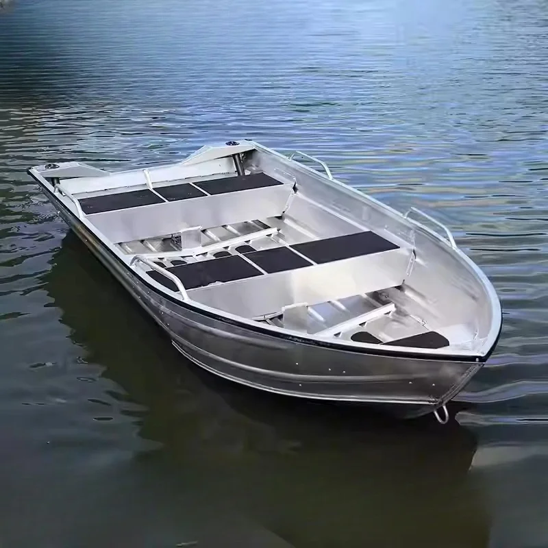 New Design All Welded Aluminum Boat 14ft Aluminum Hull Fishing Boat
New Design All Welded Aluminum Boat 14ft Aluminum Hull Fishing Boat