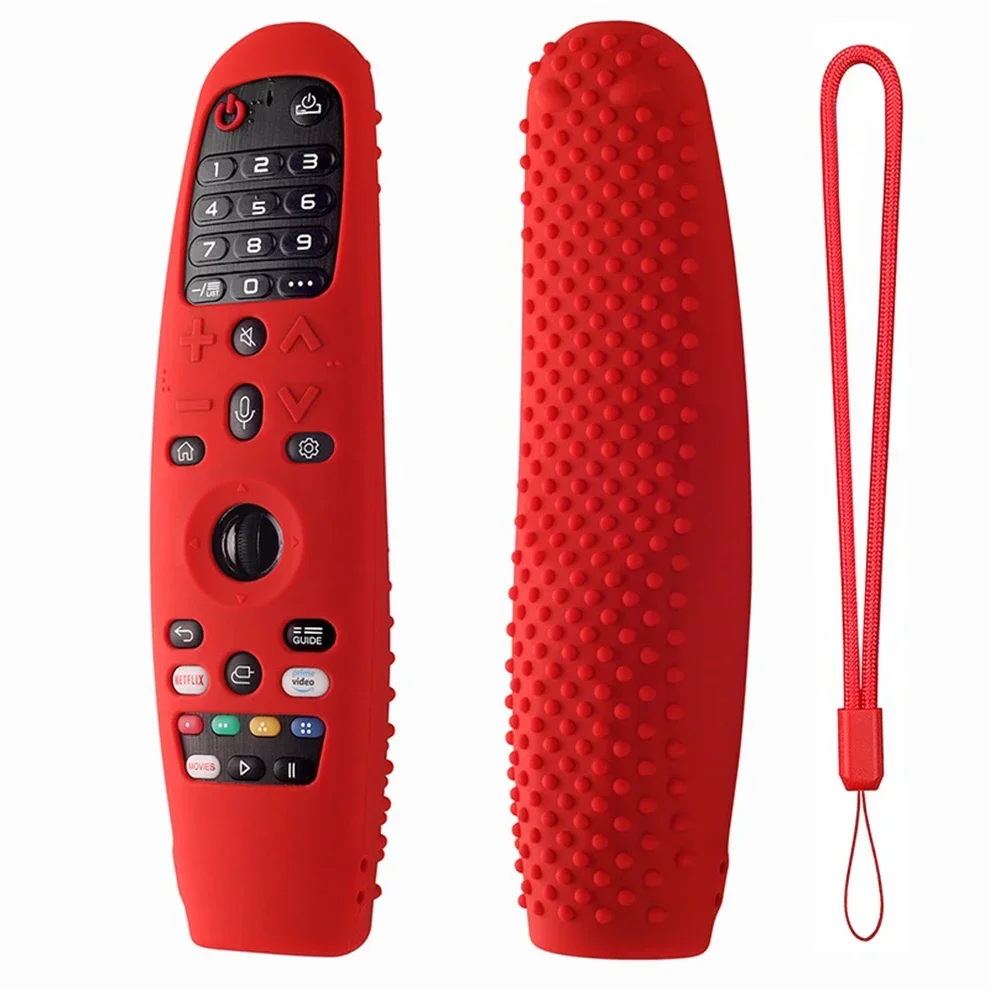 Silicone Remote Control Case Protective Cover Shockproof LG Smart TV MagicFor AN-MR600/MR650A/MR20GA AKB75855501 AN-MR19BA/MR18
Silicone Remote Control Case Protective Cover Shockproof LG Smart TV MagicFor AN-MR600/MR650A/MR20GA AKB75855501 AN-MR19BA/MR18