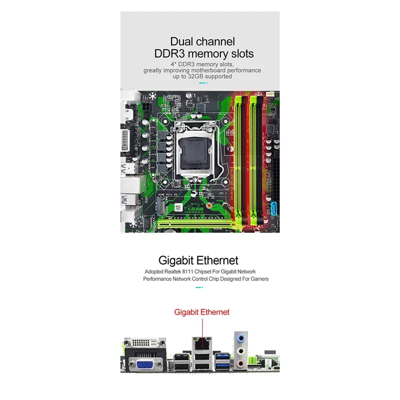 ATP-JINGSHA B75 HM Desktop Motherboard LGA1155 Supports DDR3 Memory Supports M.2 NVME Protocol Computer Motherboard
ATP-JINGSHA B75 HM Desktop Motherboard LGA1155 Supports DDR3 Memory Supports M.2 NVME Protocol Computer Motherboard