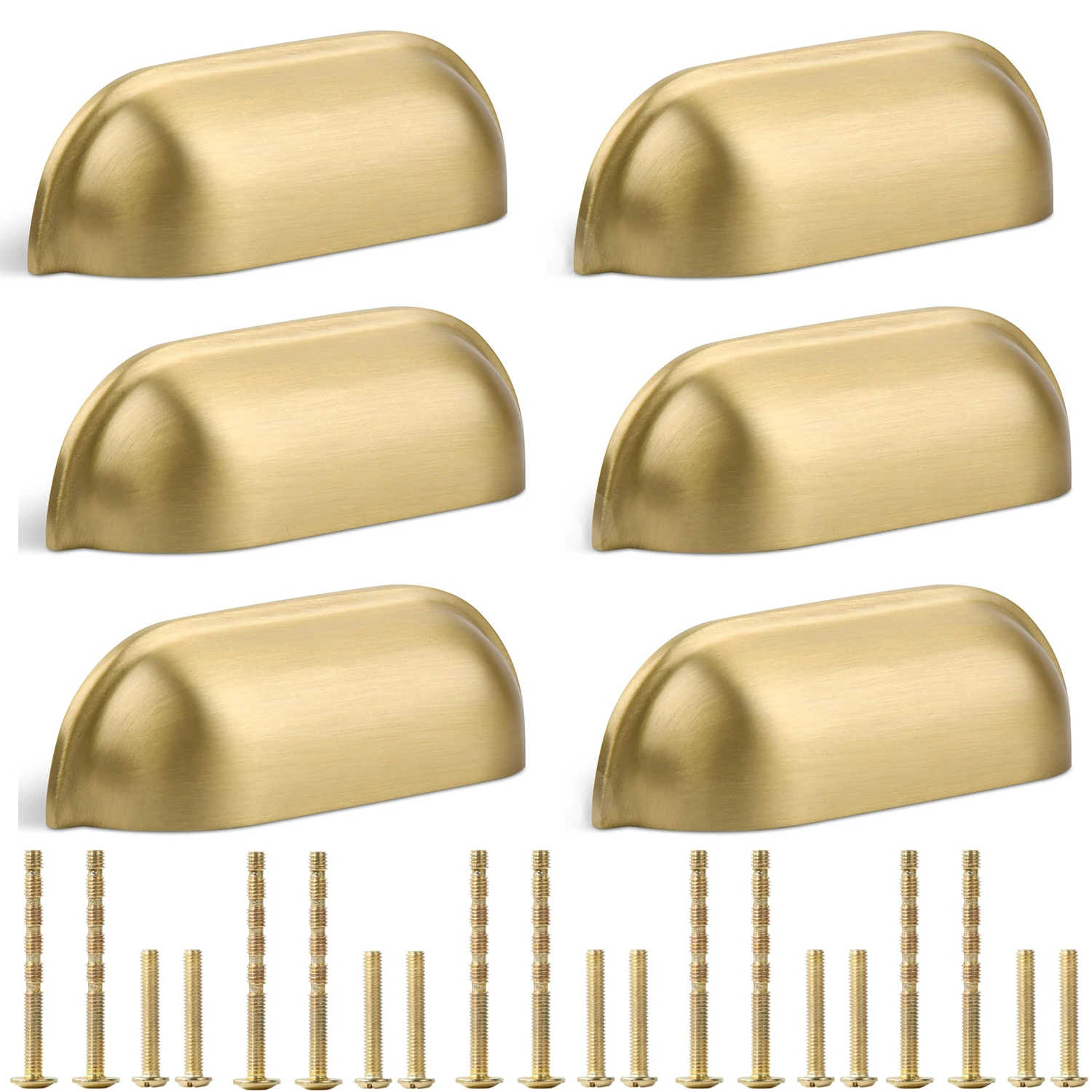 6 шт. матовые золотые ручки для ящиков кухонного шкафа, твердые латунные ручки для чашек для шкафа, латунная мебельная фурнитура
6 шт. матовые золотые ручки для ящиков кухонного шкафа, твердые латунные ручки для чашек для шкафа, латунная мебельная фурнитура