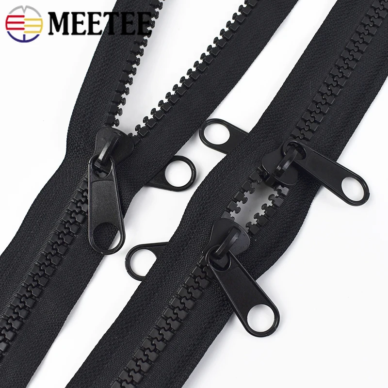 1Pc 10# Black Resin Zipper 60-500cm Long Open-End Zip with Double Sliders for Bag Tent Zippers Repair Kit DIY Sewing Accessories
1Pc 10# Black Resin Zipper 60-500cm Long Open-End Zip with Double Sliders for Bag Tent Zippers Repair Kit DIY Sewing Accessories