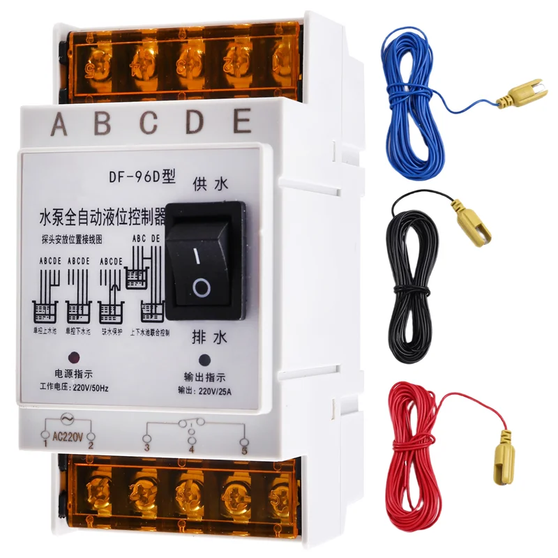 Water Level Controller Switch Liquid Level Detection Sensor Water Tower Water Level Fully Automatic Controller B-AA26
Water Level Controller Switch Liquid Level Detection Sensor Water Tower Water Level Fully Automatic Controller B-AA26
