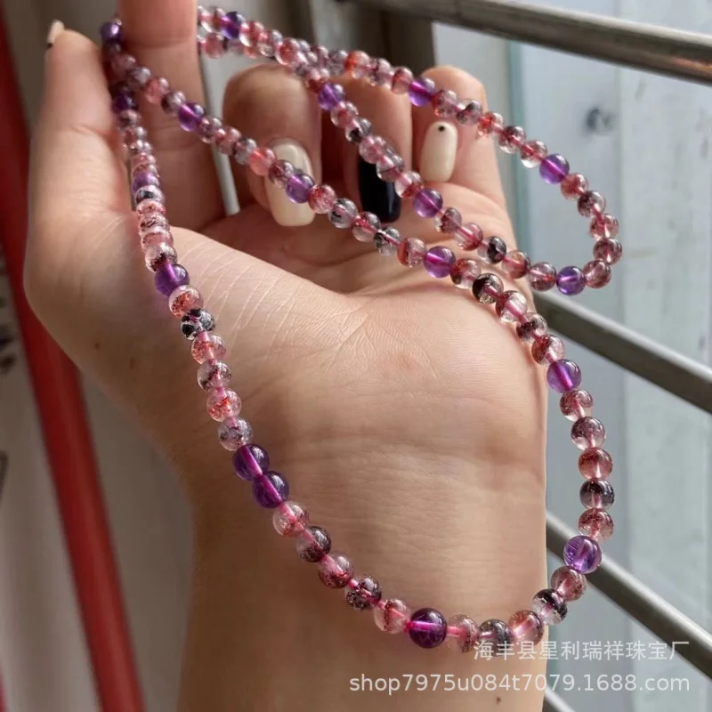 Natural Buddha Beads Three Circle Black Gold Purple Strawberry Seven Bracelet
Natural Buddha Beads Three Circle Black Gold Purple Strawberry Seven Bracelet