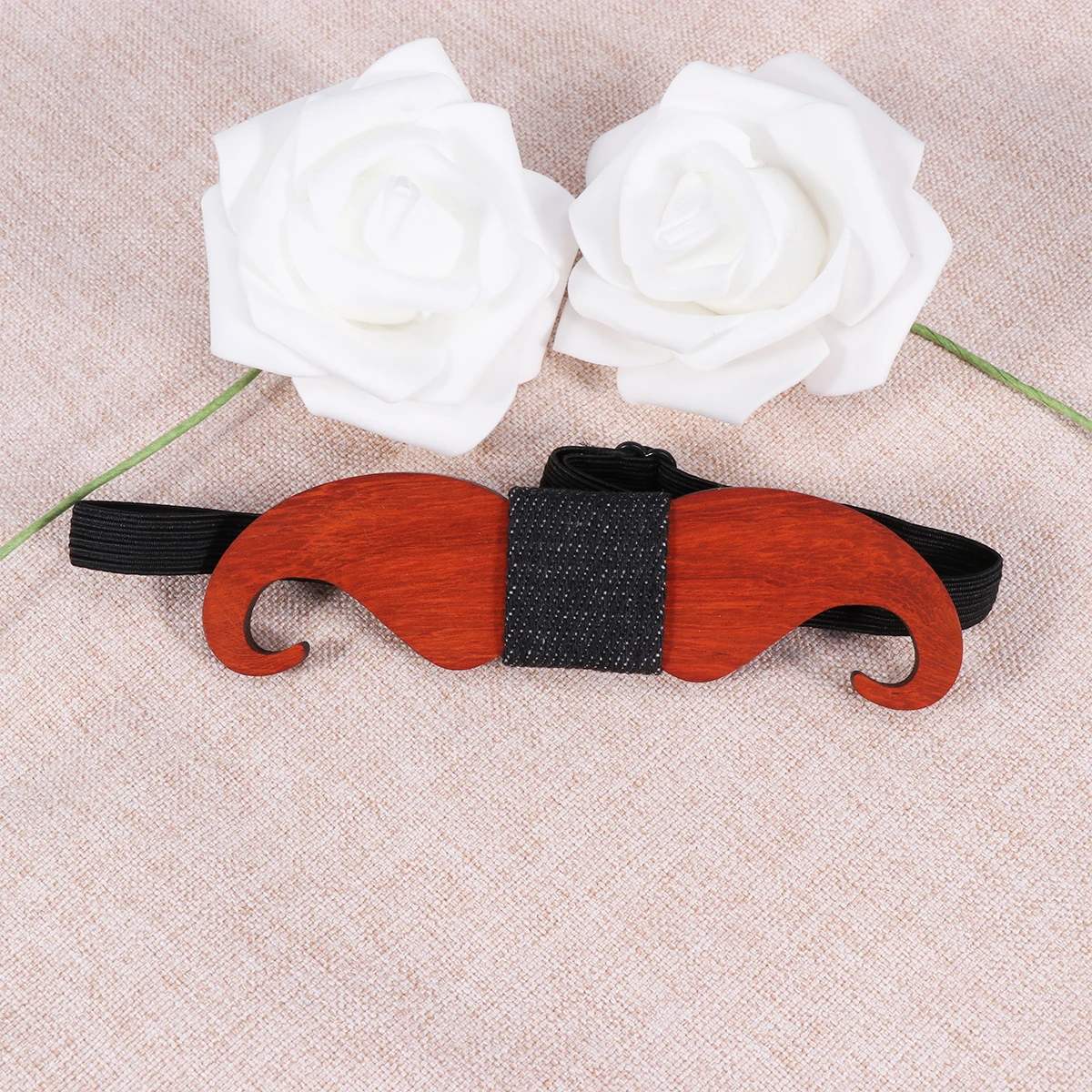 Wooden Men Wooden Bow Tie Men Bow Tie Adjustable Elastic Band Beard Pattern Wedding Party Bamboo One Size Fits All
Wooden Men Wooden Bow Tie Men Bow Tie Adjustable Elastic Band Beard Pattern Wedding Party Bamboo One Size Fits All