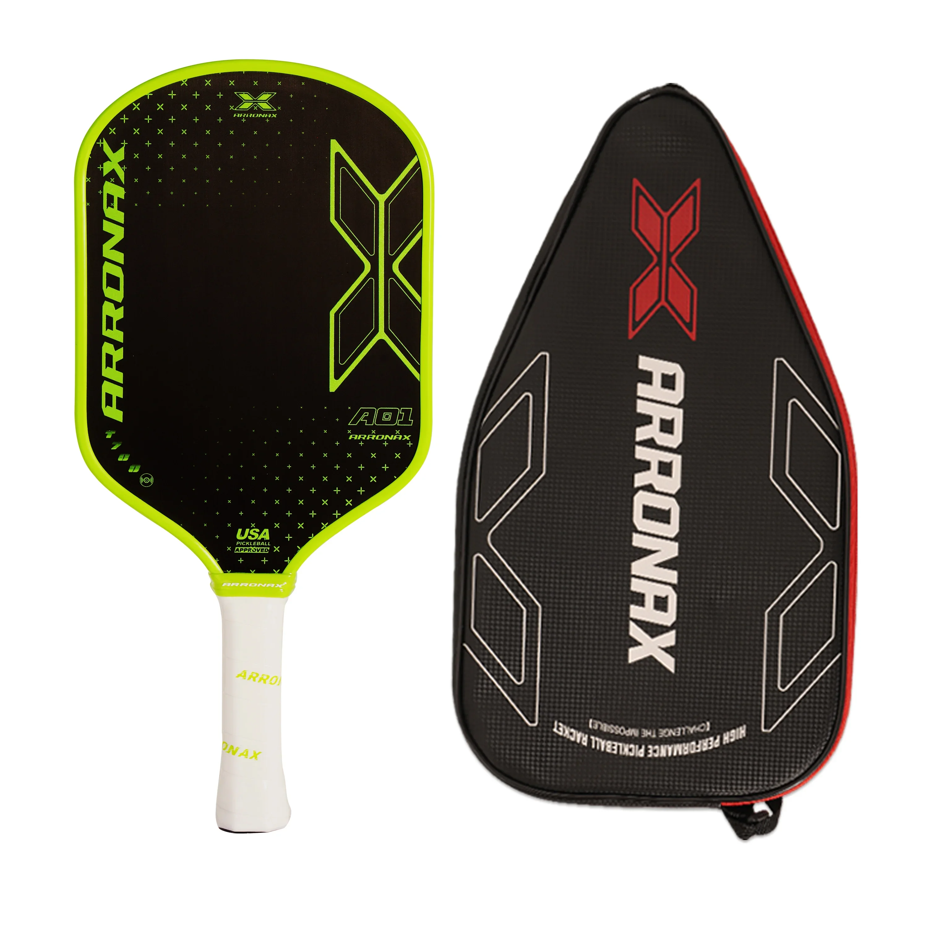 Arronax T700 Carbon Fiber Pickleball Paddle Carbon Friction Surface 16mm Polymer Honeycomb Core Enhanced Power&Attach&Control
Arronax T700 Carbon Fiber Pickleball Paddle Carbon Friction Surface 16mm Polymer Honeycomb Core Enhanced Power&Attach&Control