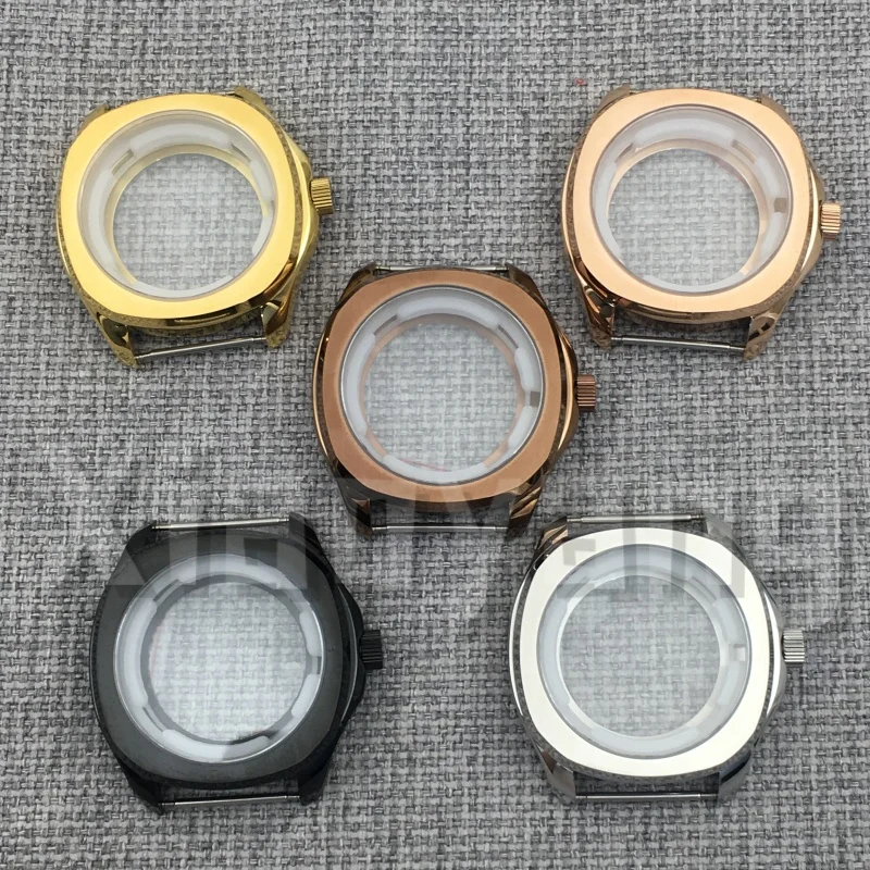 40mm PVD Brass Bronze Watch Case Sapphire Glass Watch Case for NH34 NH35 NH36 Miyota 8215 ETA2824 PT5000 Movement Watch Parts
40mm PVD Brass Bronze Watch Case Sapphire Glass Watch Case for NH34 NH35 NH36 Miyota 8215 ETA2824 PT5000 Movement Watch Parts