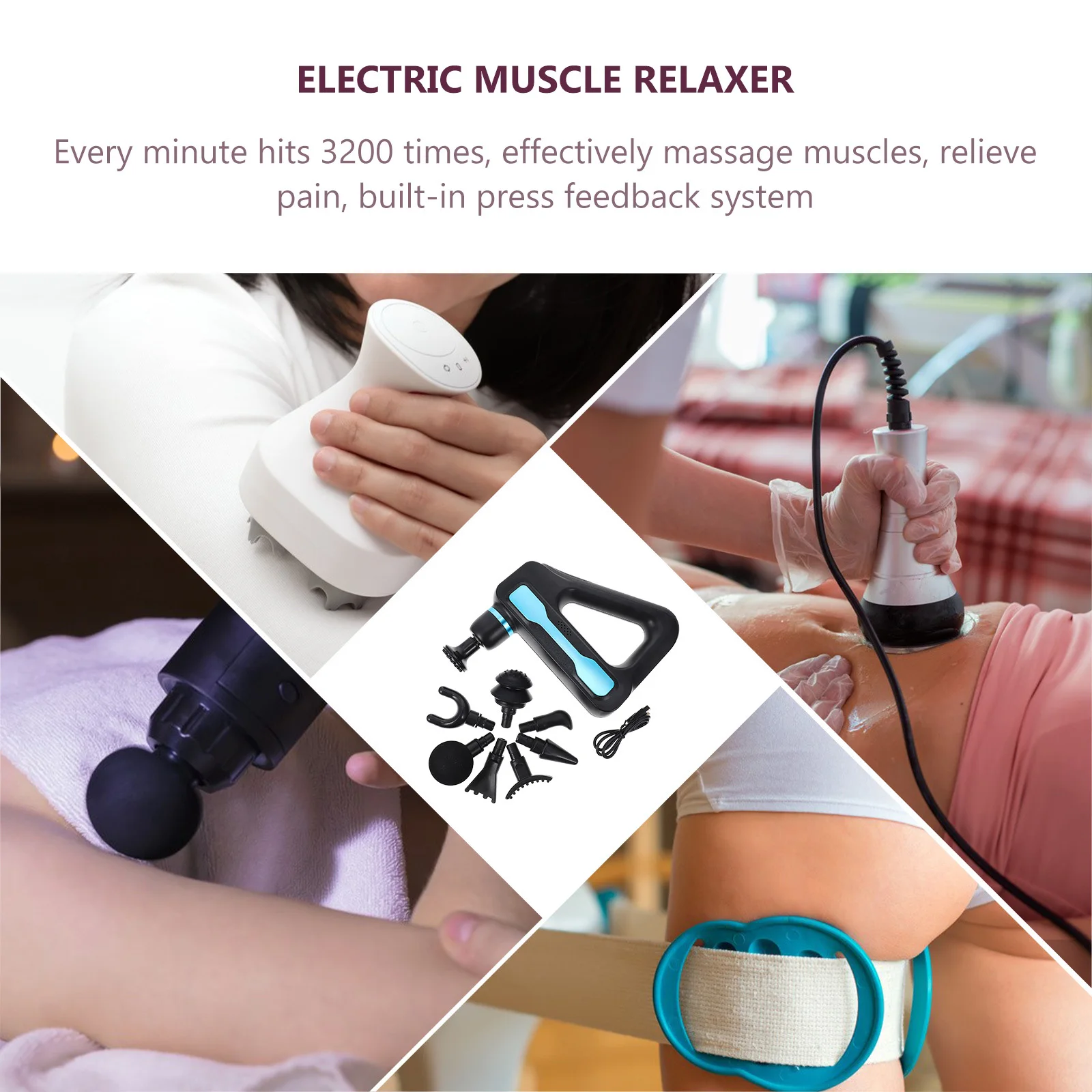 1Set Fascia Gun Muscle Relax Tool Electric Percussion Deep Tissue Massager USB Pain Relief Body Massaging Device
1Set Fascia Gun Muscle Relax Tool Electric Percussion Deep Tissue Massager USB Pain Relief Body Massaging Device