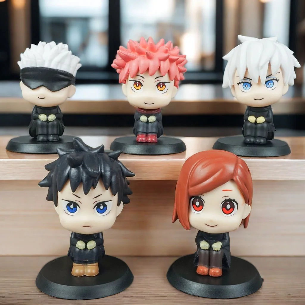 Anime Jujutsu Kaisen Q Version Creative Figure Gojo Yuji Nobara Car Decoration Ornament Collectible Craft Toy
Anime Jujutsu Kaisen Q Version Creative Figure Gojo Yuji Nobara Car Decoration Ornament Collectible Craft Toy
