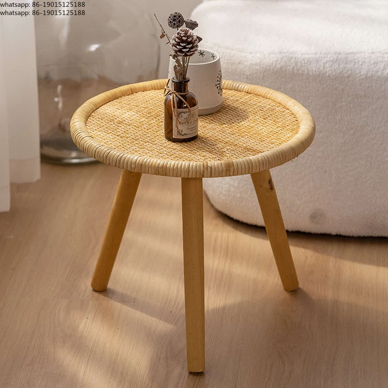 Special OfferWooden Woven Side Table Mobile Small Round End Table Minimalist Tea Table Ideal for Bedroom Balcony Three Legs Desk
Special OfferWooden Woven Side Table Mobile Small Round End Table Minimalist Tea Table Ideal for Bedroom Balcony Three Legs Desk