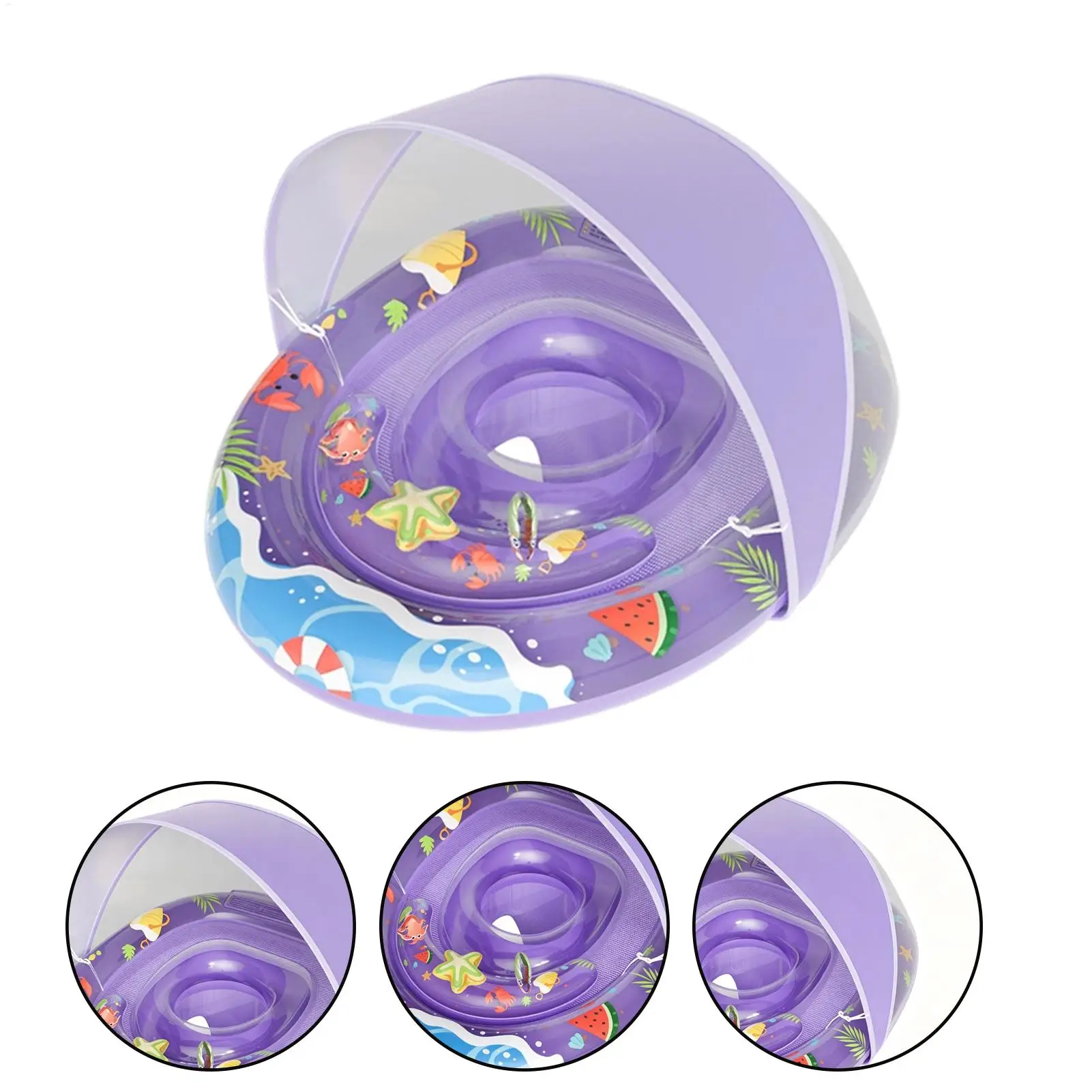 Children's Swim Rings Water Floating Buoyancy Anti Tip Toys With Canopy Kids Inner Tubes For Pool For Beach Party Summer Lake
Children's Swim Rings Water Floating Buoyancy Anti Tip Toys With Canopy Kids Inner Tubes For Pool For Beach Party Summer Lake
