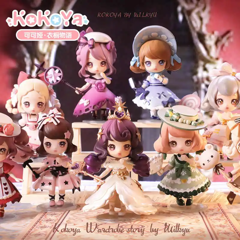 New Genuine Version Kokoya Wardrobe Story Series Blind Box Figurines Ornaments Collectible Trendy Toys Lolita Dolls Gifts
New Genuine Version Kokoya Wardrobe Story Series Blind Box Figurines Ornaments Collectible Trendy Toys Lolita Dolls Gifts