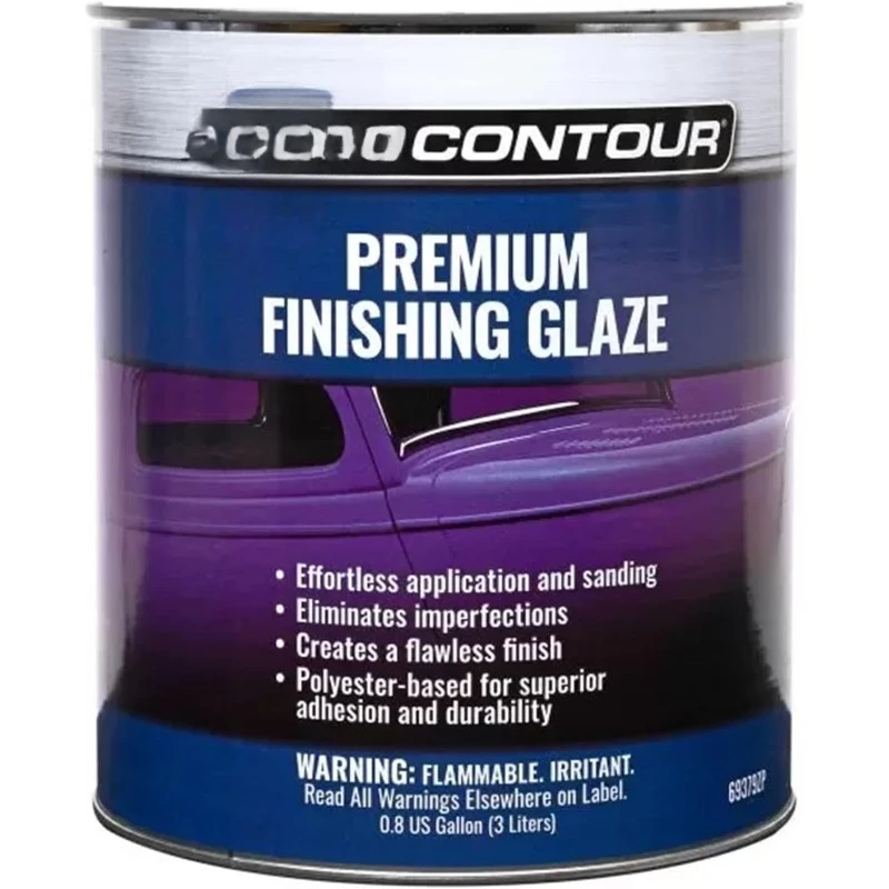 Contour Premium Finishing Glaze | Easy-to-Apply Gloss Polyester Glaze Putty For Auto Bodyworks | Eliminates Imperfectio
Contour Premium Finishing Glaze | Easy-to-Apply Gloss Polyester Glaze Putty For Auto Bodyworks | Eliminates Imperfectio