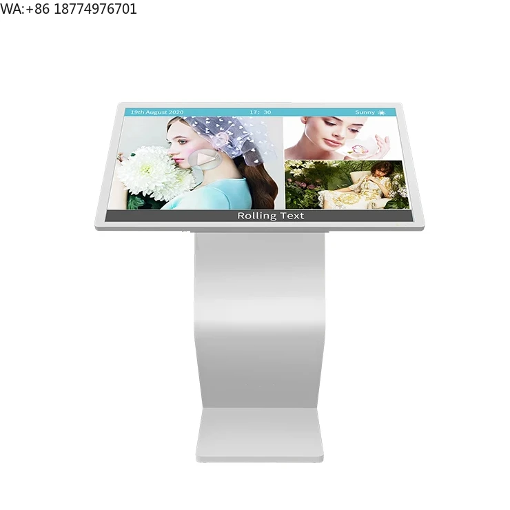 Floor Stand Information Interactive Tablet Interactive Touch Screen Inquiry Kiosk
Floor Stand Information Interactive Tablet Interactive Touch Screen Inquiry Kiosk