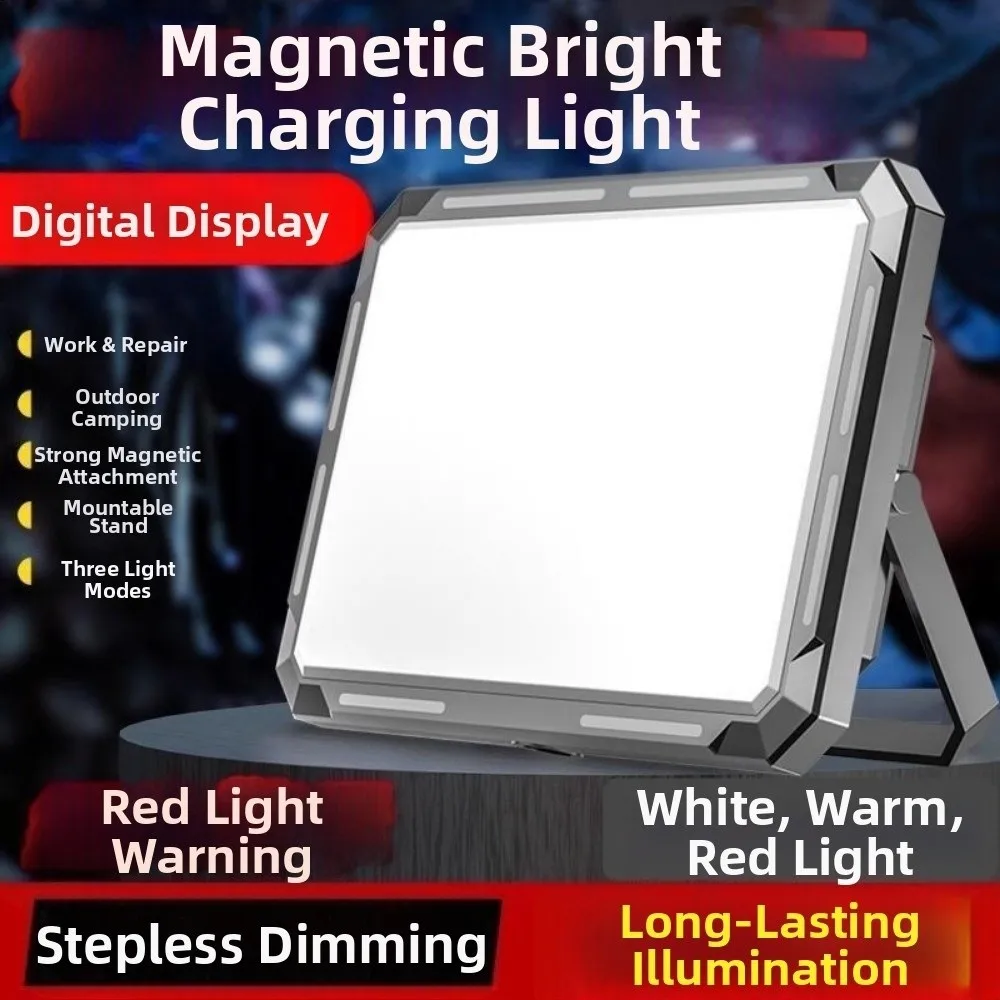 High Power LED Camping Light 50W Long Battery Life Rechargeable Searchlight Magnetic Base Type-C Fast Charging
High Power LED Camping Light 50W Long Battery Life Rechargeable Searchlight Magnetic Base Type-C Fast Charging
