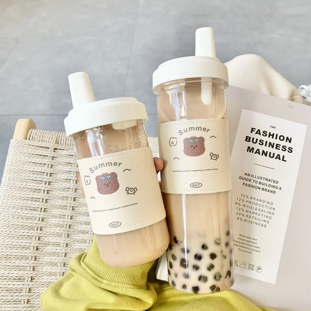 500/850ml Milk Plastic Cup Transparent with Lid Straw Water Straw Bottles Leakproof Dustproof Large Capacity Water Bottle Juice
500/850ml Milk Plastic Cup Transparent with Lid Straw Water Straw Bottles Leakproof Dustproof Large Capacity Water Bottle Juice