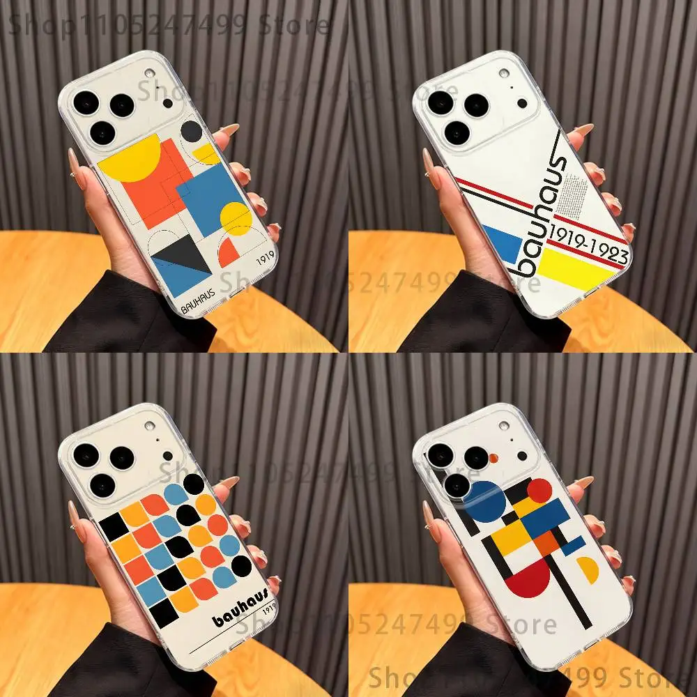 B-Bauhaus Exhibition Phone Case For iPhone 16,15,17,12,13,14,11 Max,Pro,Plus,X,XS,XR,SE4,E Mini Transparent Cover
B-Bauhaus Exhibition Phone Case For iPhone 16,15,17,12,13,14,11 Max,Pro,Plus,X,XS,XR,SE4,E Mini Transparent Cover