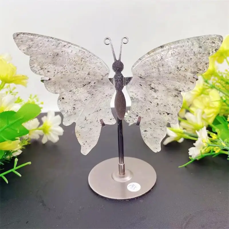 Natural Kiwi Stone Quartz Butterfly Wing Rock Crystals And Stones Healing Home Decoration Accessories Room Decor 1pcs 
Natural Kiwi Stone Quartz Butterfly Wing Rock Crystals And Stones Healing Home Decoration Accessories Room Decor 1pcs