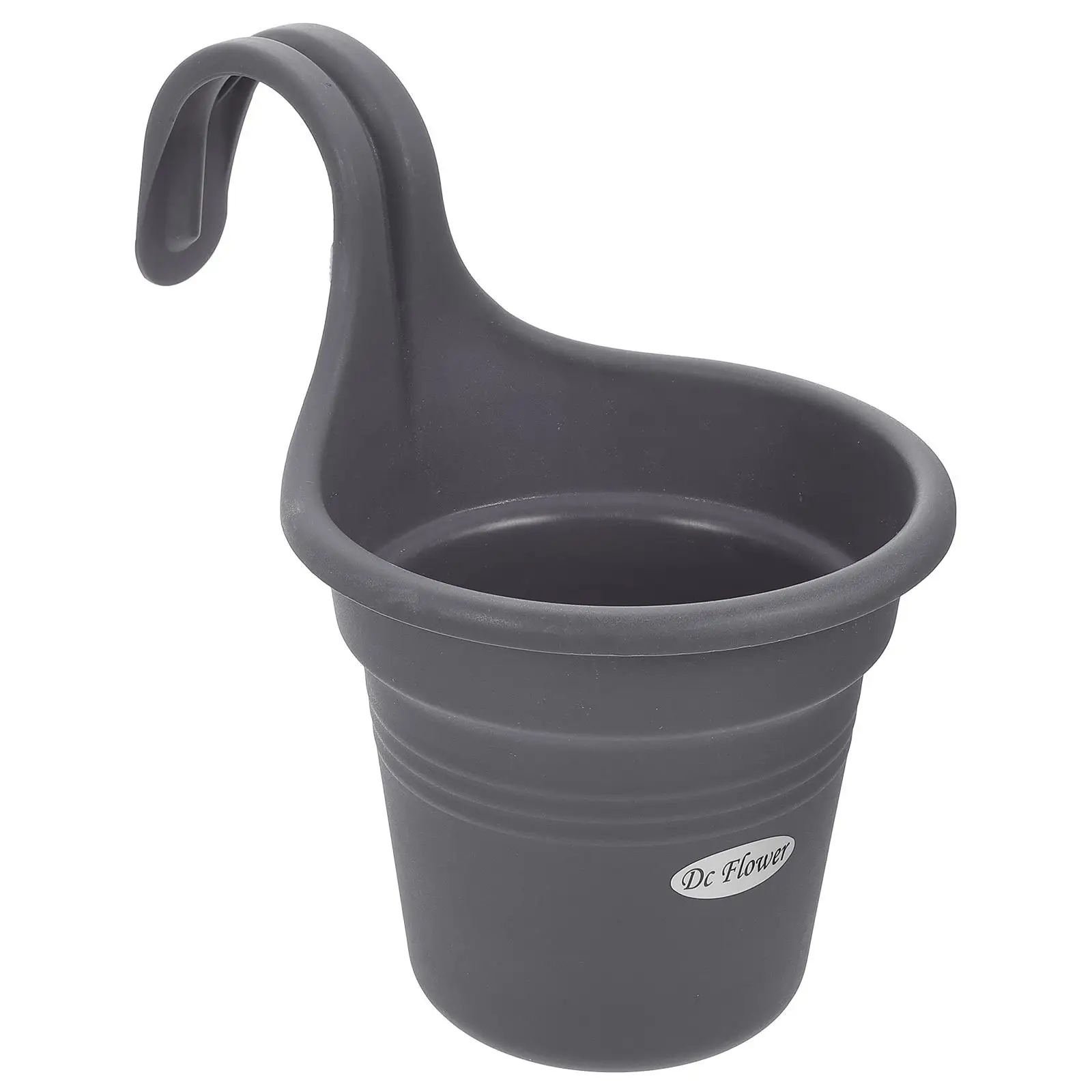 Hanging Flowerpot Wall Planter with Hook for Balcony Fence Garden Metal Deck Railing Holder Mini Plant Pot Gray Suitable Home
Hanging Flowerpot Wall Planter with Hook for Balcony Fence Garden Metal Deck Railing Holder Mini Plant Pot Gray Suitable Home