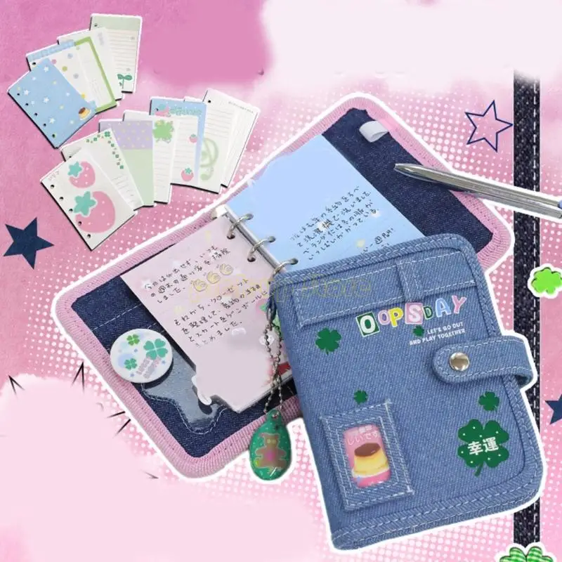 Q5WA Small Notebook Travel Notebook Sweet Clovers Notebook Scrapbook Journal Notepad Notepad for Writing
Q5WA Small Notebook Travel Notebook Sweet Clovers Notebook Scrapbook Journal Notepad Notepad for Writing