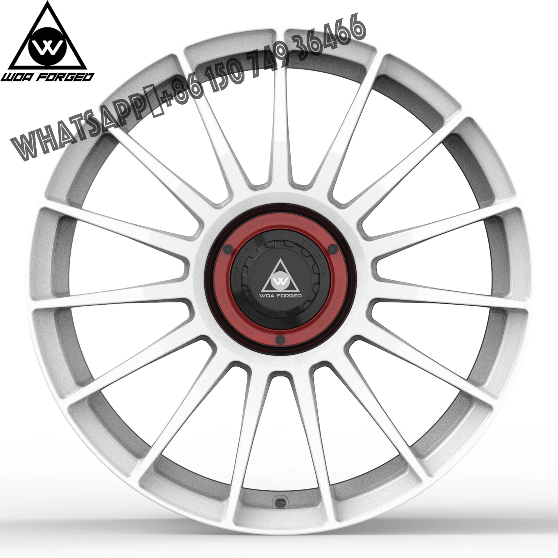 WOA FORGED Custom Shape Multi Spoke Aluminum Alloy Lightweight White Forged Car Wheels Car Rims for oz Racing
WOA FORGED Custom Shape Multi Spoke Aluminum Alloy Lightweight White Forged Car Wheels Car Rims for oz Racing