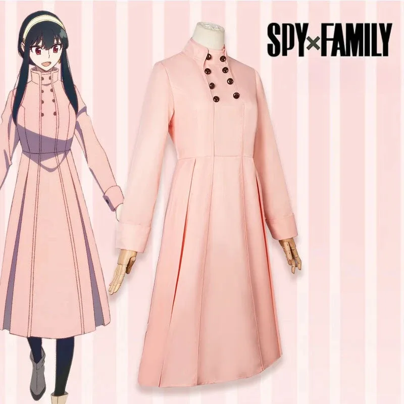 Spy Family Anime Cosplay Pink Dress Coat Holiday Gift Halloween costume partyx;2'c,5.b;7'
Spy Family Anime Cosplay Pink Dress Coat Holiday Gift Halloween costume partyx;2'c,5.b;7'
