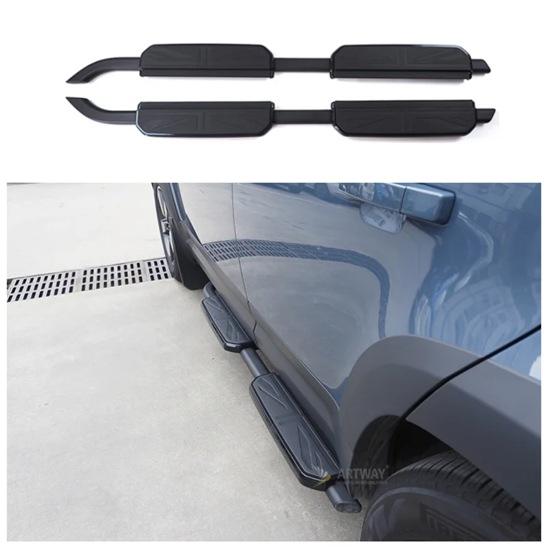 For Land Rover Defender 110 2020 2021 2022 High Quality Aluminum Alloy Running Boards Side Step Bar Pedals
For Land Rover Defender 110 2020 2021 2022 High Quality Aluminum Alloy Running Boards Side Step Bar Pedals