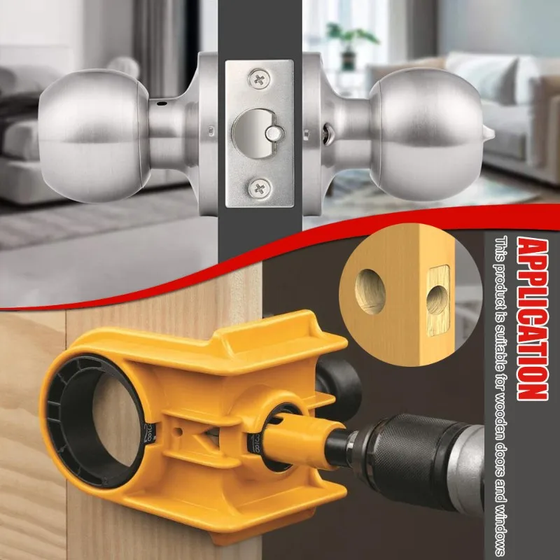 【НОВИНКА】Набор для установки + инструмент для врезки замка в дверь, комплект для дверных замков, подходит для деревянных и металлических дверей
【НОВИНКА】Набор для установки + инструмент для врезки замка в дверь, комплект для дверных замков, подходит для деревянных и металлических дверей