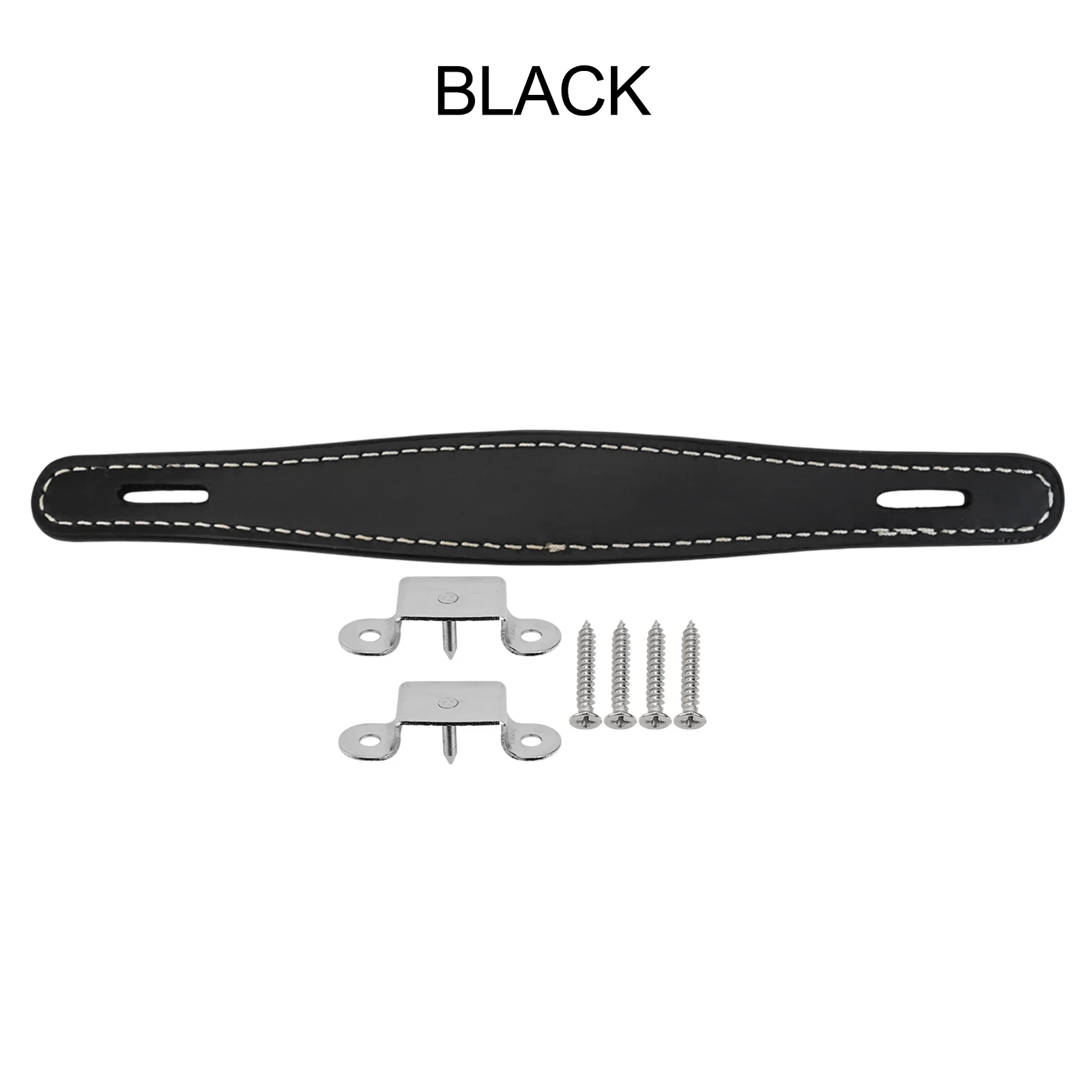 Guitar AMP Handle Leather Strap with Screw Set for FD Guitar Speaker Reinforced Metal Bars for Stronger Support
Guitar AMP Handle Leather Strap with Screw Set for FD Guitar Speaker Reinforced Metal Bars for Stronger Support