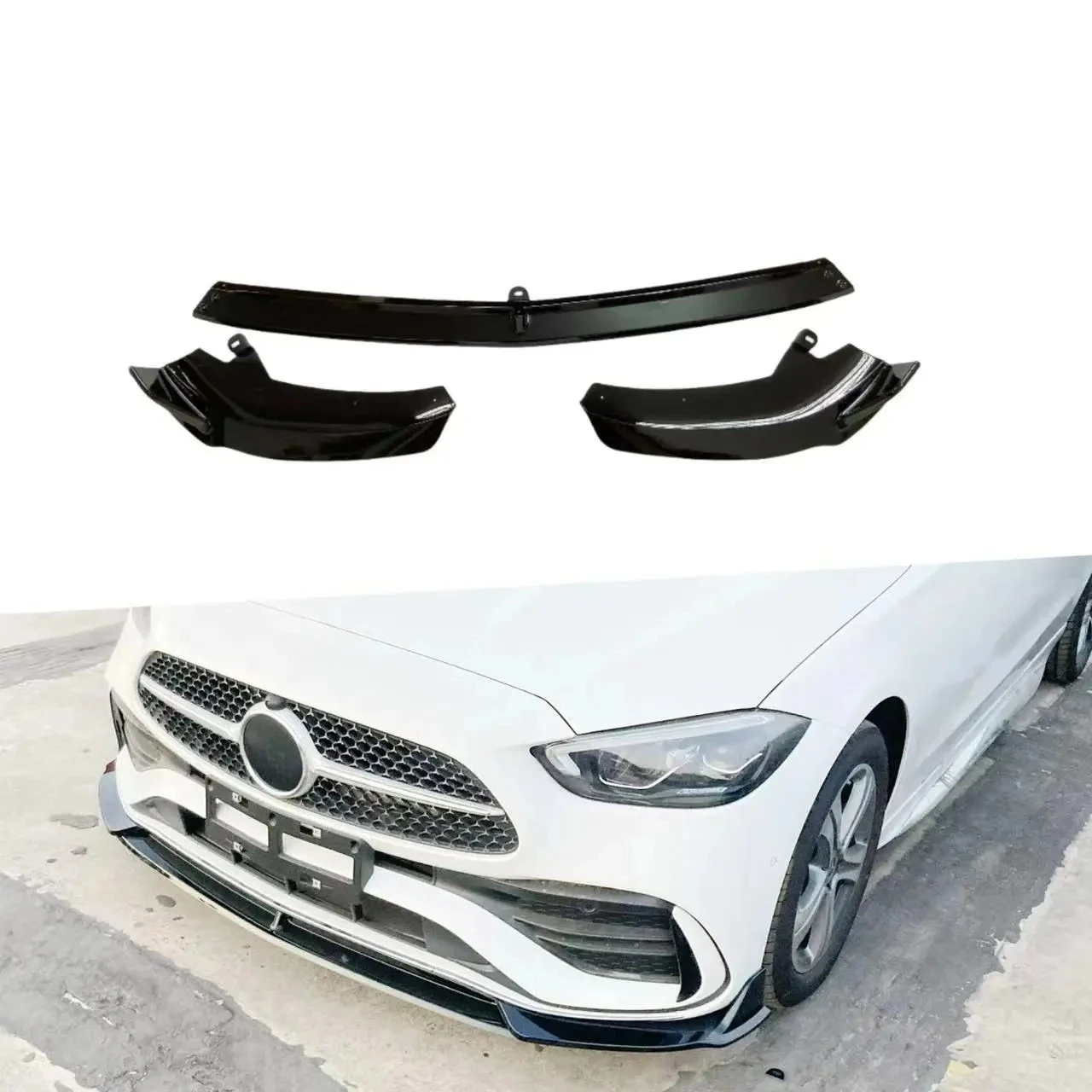 Fit For Year C Class W206 2022 2023 2024 Car Front Lip Shovel Spoiler Cover Auto Parts
Fit For Year C Class W206 2022 2023 2024 Car Front Lip Shovel Spoiler Cover Auto Parts