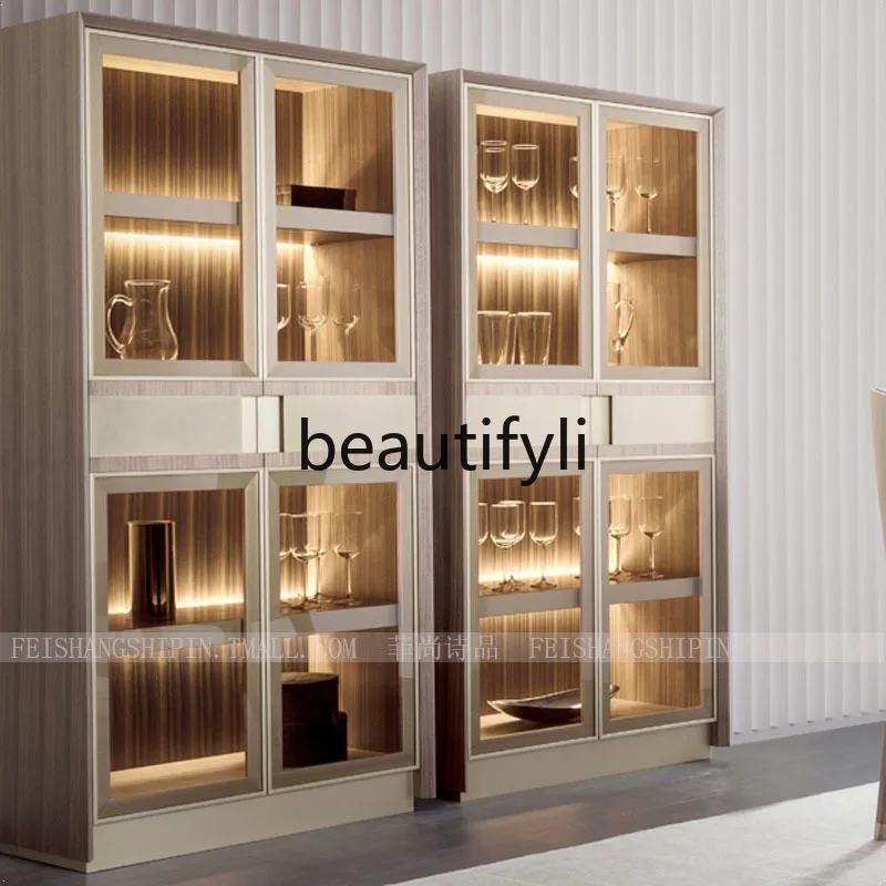 Floor-to-ceiling wine cabinet, decoration, restaurant Baijiu cabinet, Hong Kong-style collection, light luxury display rack
Floor-to-ceiling wine cabinet, decoration, restaurant Baijiu cabinet, Hong Kong-style collection, light luxury display rack