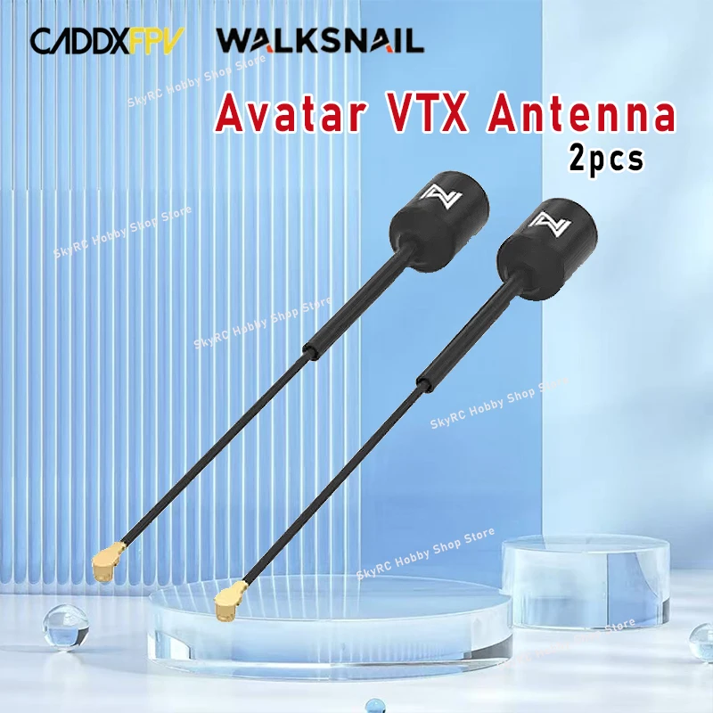 Антенна CADDX Walksnail Avatar VTX (2 шт.)
Антенна CADDX Walksnail Avatar VTX (2 шт.)