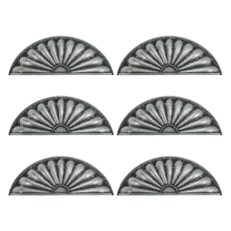 6Pcs Shell Drawer Door Pulls Zinc Alloy Handles Home Furniture Hardware
6Pcs Shell Drawer Door Pulls Zinc Alloy Handles Home Furniture Hardware