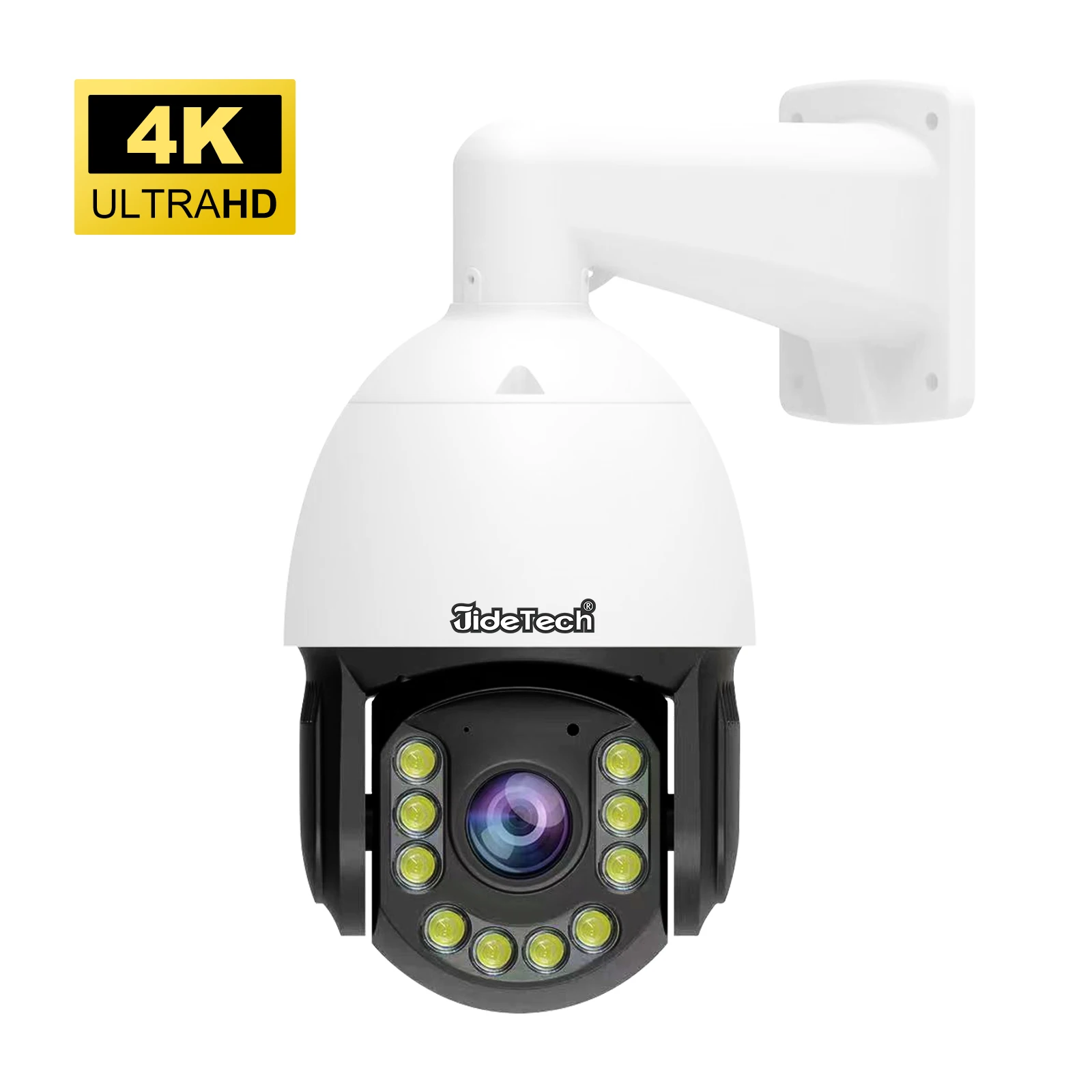JideTech POE 4K 36X Optical Zoom PTZ IP Camera Full Color Night Vision 8MP Vehicle Detection Remote Control Smart CCTV Camera
JideTech POE 4K 36X Optical Zoom PTZ IP Camera Full Color Night Vision 8MP Vehicle Detection Remote Control Smart CCTV Camera