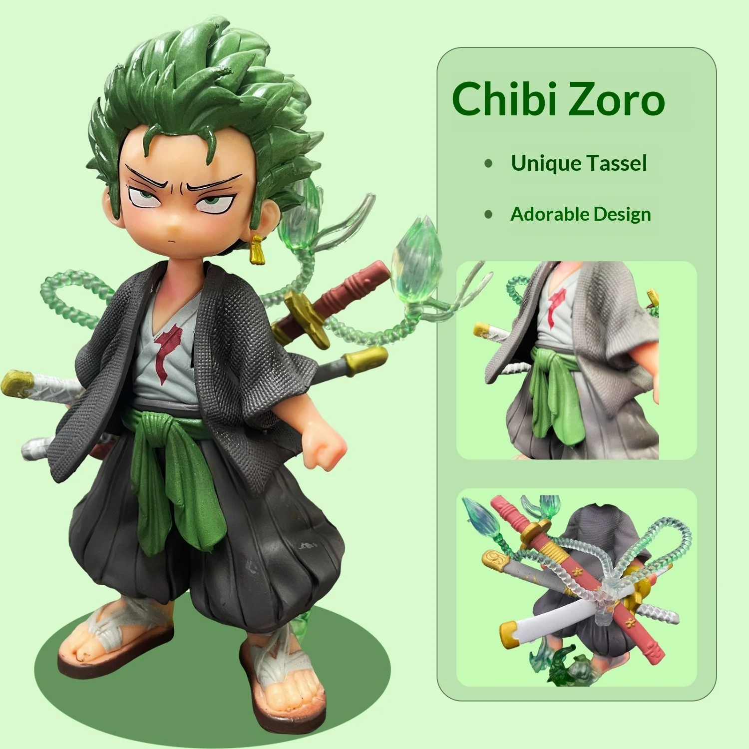 One Piece Roronoa Zoro Chibi Gk Mini Action Figure Pvc Model Desktop Decoration Anime Collectible For Adult Anime Fans
One Piece Roronoa Zoro Chibi Gk Mini Action Figure Pvc Model Desktop Decoration Anime Collectible For Adult Anime Fans