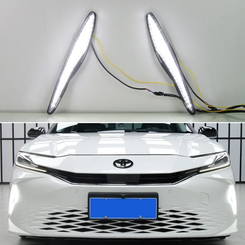 Для Toyota Camry 2024, динамический поворотный сигнал, Водонепроницаемый ABS, Автомобильные дневные ходовые огни, задние ходовые огни, украшение для противотуманной фары
Для Toyota Camry 2024, динамический поворотный сигнал, Водонепроницаемый ABS, Автомобильные дневные ходовые огни, задние ходовые огни, украшение для противотуманной фары